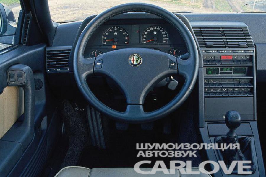 Шумоизоляциия Alfa Romeo 164